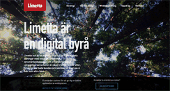 Desktop Screenshot of limetta.se